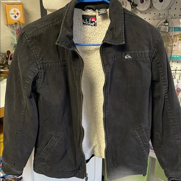 Quiksilver Black Jean Jacket for Kids - Picture 1 of 6